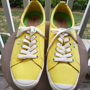 Cariuma Yellow Canvas Shoes